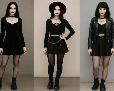 12 Modern Goth Outfit Ideas with Styling Tips